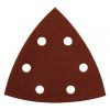 papír brusný suchý zip 94x94x94mm 6 děr K150