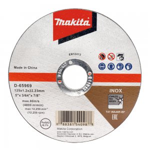 kotouč řezný nerez 125x1.0x22.23mm
