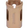 děrovka s diamantovým zrnem 32mm (se závitem 5/8" 18UNF a otvory)