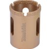 děrovka s diamantovým zrnem 38mm (se závitem 5/8" 18UNF a otvory)