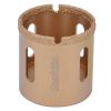 děrovka s diamantovým zrnem 50mm (se závitem 5/8" 18UNF a otvory)