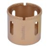 děrovka s diamantovým zrnem 57mm (se závitem 5/8" 18UNF a otvory)