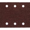 papír brusný suchý zip 100x240mm 10 děr K180