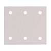papír brusný suchý zip 102x114mm 6 děr K120