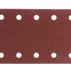 papír brusný suchý zip 115x229mm 10 děr K120