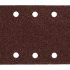 papír brusný suchý zip 115x229mm 10 děr K40