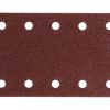 papír brusný suchý zip 115x229mm 10 děr K80