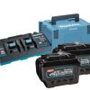 sada Li-ion XGT 40V 2ksBL4080F+1ksdvojnabíječka DC40RB+1ksMakpac