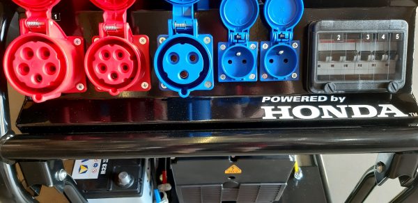 Rámová profesionální elektrocentrála TP 12 HP s podvozkem - Image 3