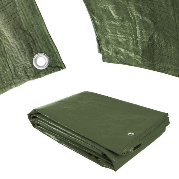 Plachta Procraft GT4x5 120g/m2 nepromokavá s oky 4x5 m zelená