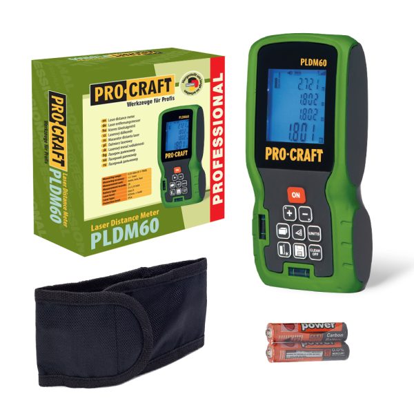 Laserový dálkoměr Procraft PLDM60