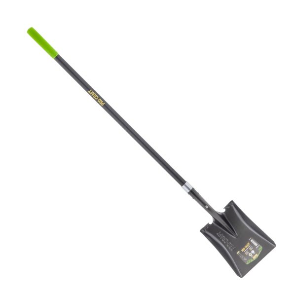 Lopata rovná kovaná rycí 23cm (nášlapy) se sklolaminátovou násadou 150cm Procraft GSS-1500 - Image 2