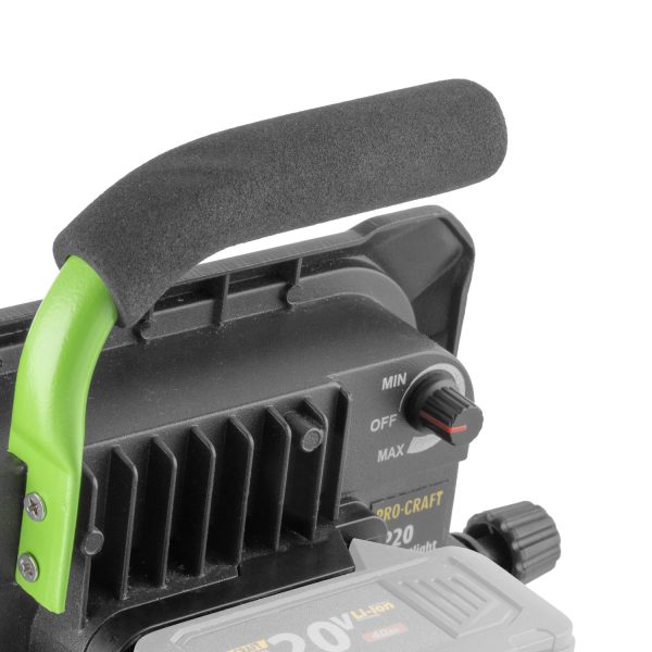 LED reflektor aku/220V Procraft LP20 bez akumulátoru a nabíječky - Image 8