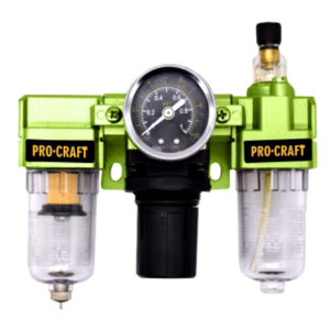 Regulátor tlaku se vzduchovým a olejovým filtrem Procraft FU02