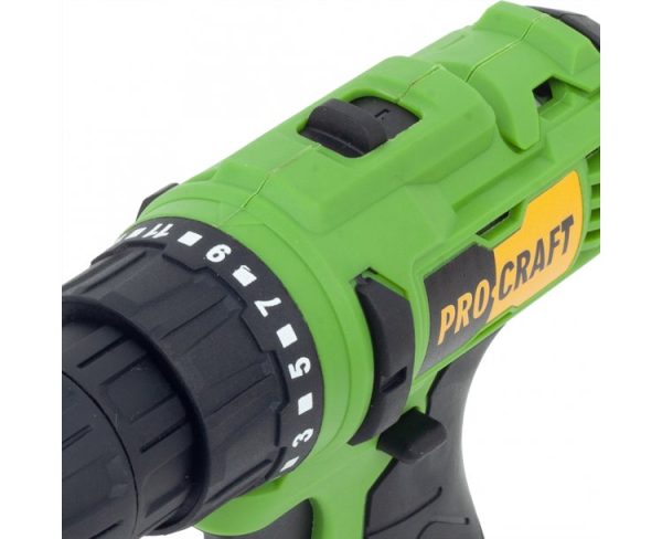 Aku vrtací šroubovák Procraft SPA12Li Compact se sadou bitů BS-32 - Image 6
