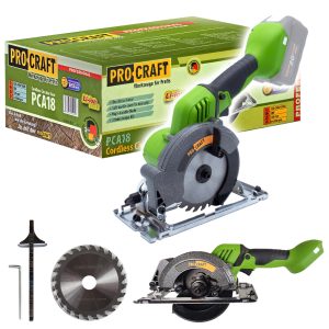Pila kotoučová aku  Procraft PCA18 bez akumulátoru a nabíječky