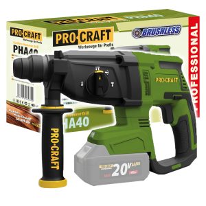 Aku vrtací kladivo Procraft PHA40bb (bez baterie a nabíječky)