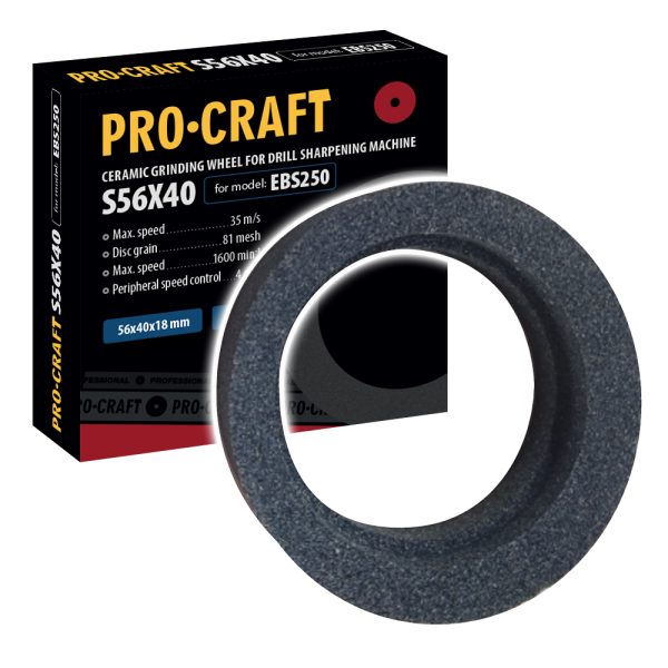 Brusný kotouč pro brusku na vrtáky S56X40 /EBS250