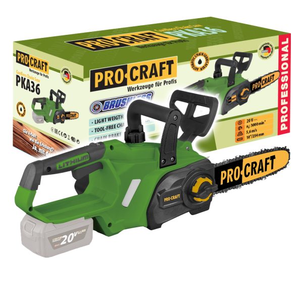 Aku ruční pilka Procraft PKA36 (bez baterie a nabíječky)