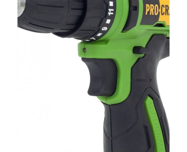 Aku vrtací šroubovák Procraft SPA12Li Compact se sadou bitů BS-32 - Image 2