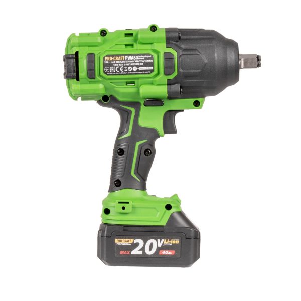 Aku rázový utahovák Procraft PWA80 1b - Image 4