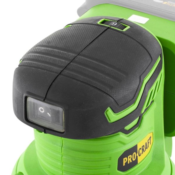 Excentrická aku bruska Procraft PX20BL  (bez baterie a nabíječky) - Image 9