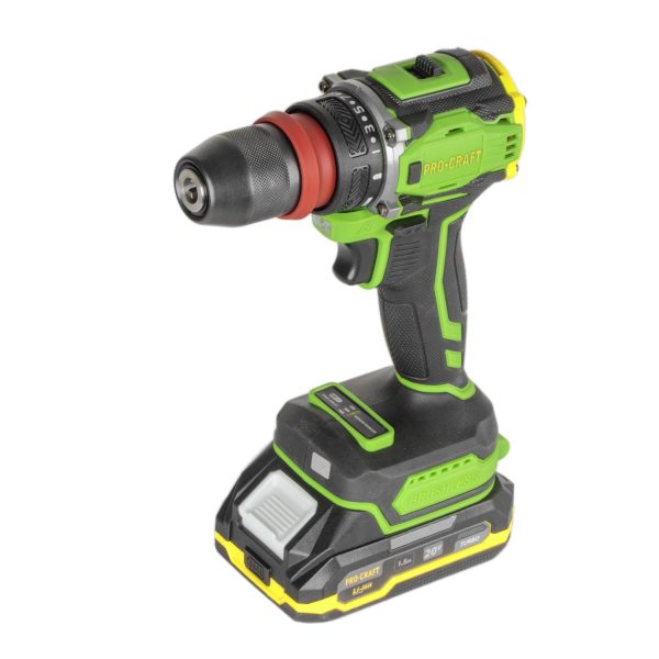 Aku šroubovák Procraft PA18Pro DFR s LED reflektorem LL20bb - Image 5