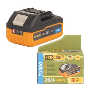 Baterie akumulátorová Procraft 20/4 Turbo