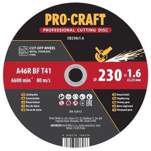 Řezný kotouč Procraft CD230x1.6