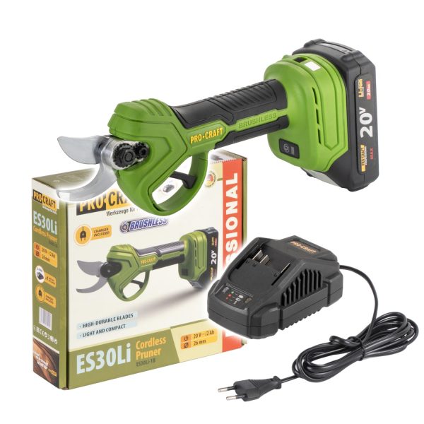 Aku nůžky na větve Procraft ES30Li1B