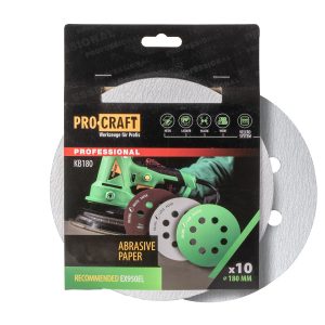Brusný výsek (papír) 10 ks. Procraft КB180.100