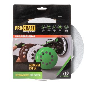 Brusný papír 10 ks.  Procraft КB225.40