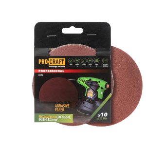 Brusný výsek (papír) 10 ks.  Procraft К125.240