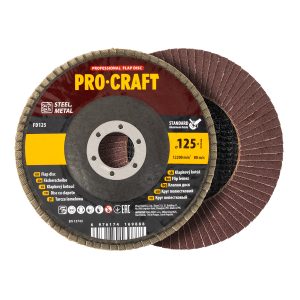Lamelový kotouč Procraft FD125P100T27