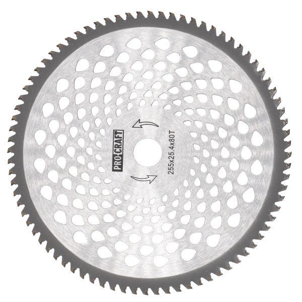 Nůž křovinořezu (kotouč) (D255*25.4) 80T will win PROCRAFT