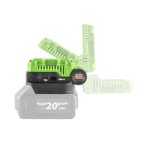 Aku šroubovák Procraft PA18Pro DFR s LED reflektorem LL20bb - Image 19