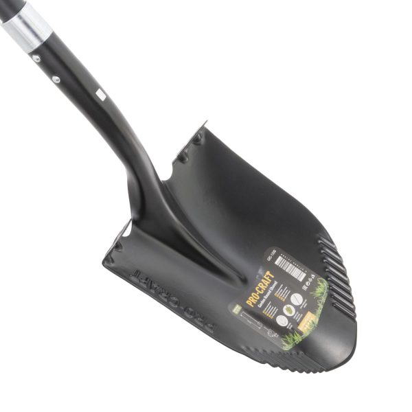 Lopata srdcová kovaná rycí 23cm (nášlapy) se sklolaminátovou násadou 150cm Procraft GRS-1500 - Image 3