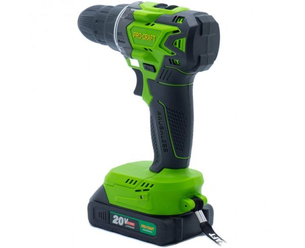 Aku vrtací šroubovák Procraft SPA20BL1B se sadou bitů BS-32 - Image 7