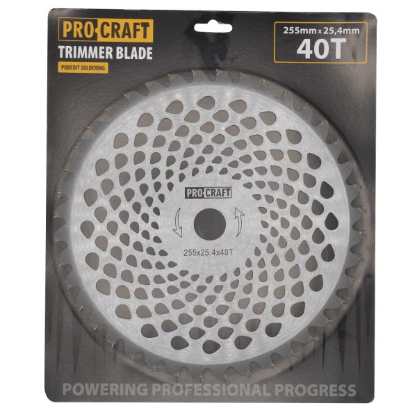 Nůž křovinořezu (kotouč) (D255*25.4) 40T will win PROCRAFT - Image 4