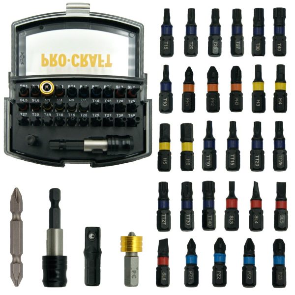 Aku vrtací šroubovák Procraft SPA12Li Compact se sadou bitů BS-32 - Image 11