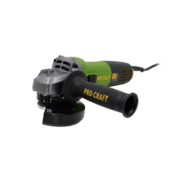 Bruska úhlová Procraft PW1050 + rychloupínací matice, 10x řezný kotouč, 2x lamelový kotouč - Image 3