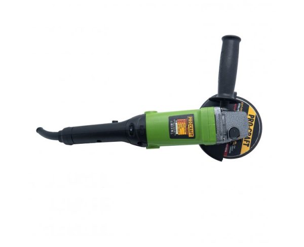 Bruska úhlová Procraft PW1200ES + rychloupínací matice RM14, 10x řezný kotouč CD125x1.0b v boxu - Image 3