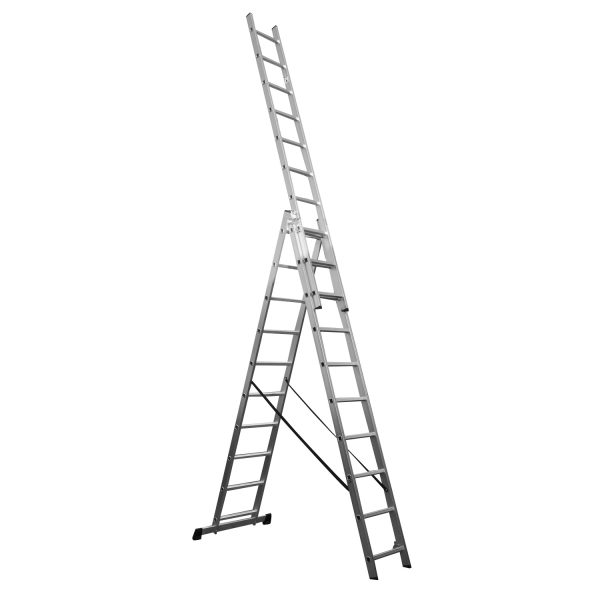 Žebřík hliníkový třídílný 3x10 Procraft PLA3.676 - Image 3