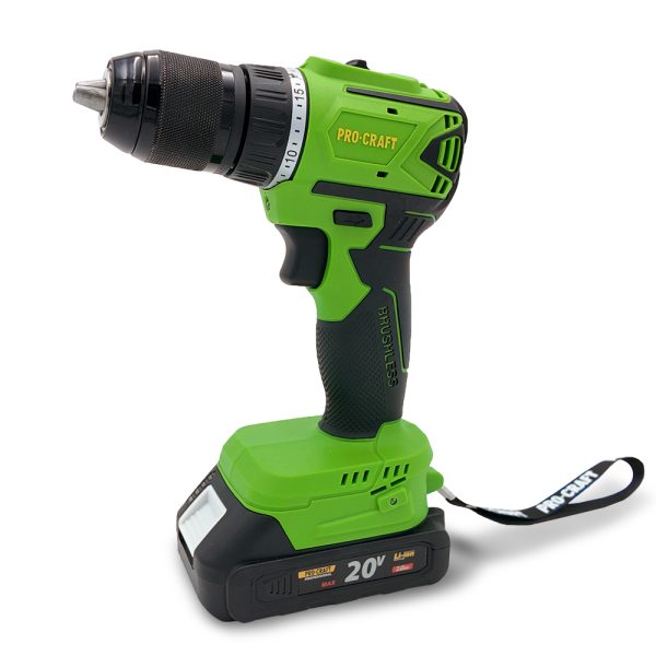 Aku vrtací šroubovák Procraft SPA18LiN Brushless se sadou bitů IBS-41 - Image 6