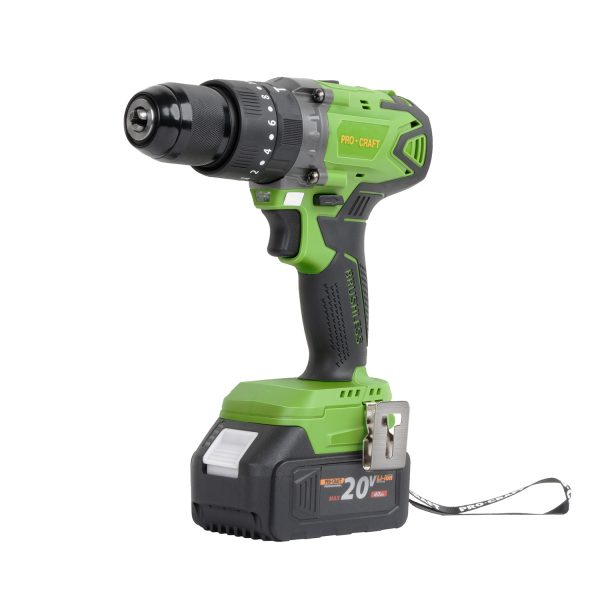 Aku vrtací šroubovák s příklepem Procraft SPA18BL Brushless se sadou bitů DBS-101 - Image 3