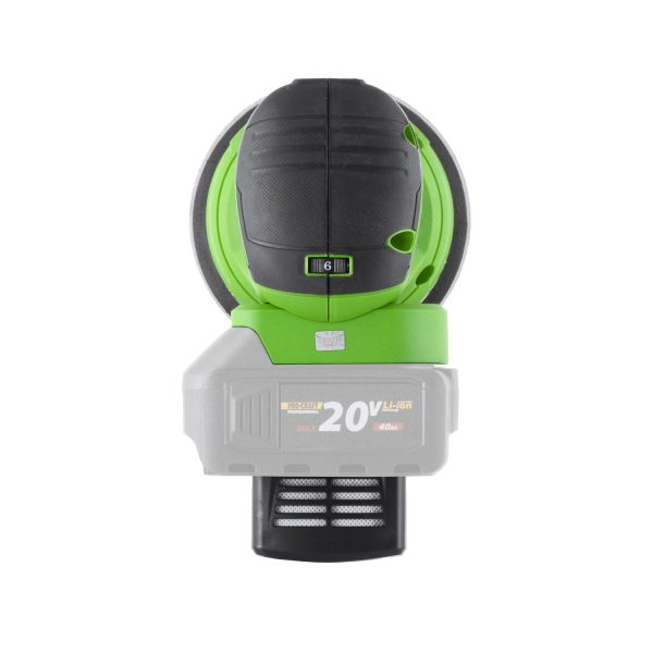 Excentrická aku bruska Procraft PX20BL  (bez baterie a nabíječky) - Image 8
