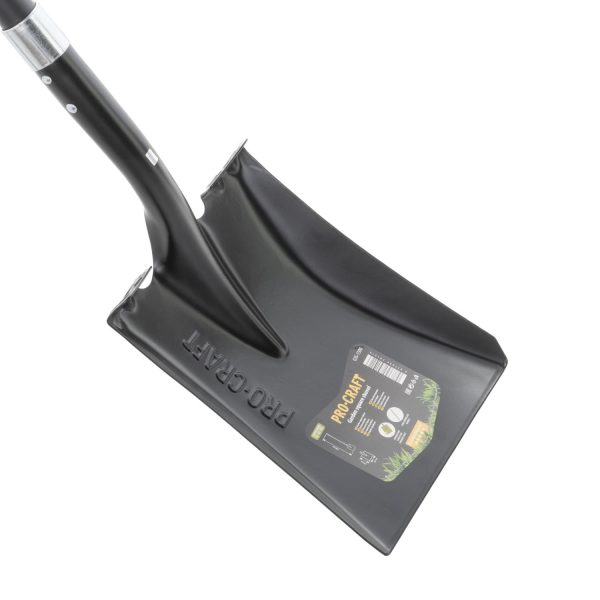 Lopata rovná kovaná rycí 23cm (nášlapy) se sklolaminátovou násadou 150cm Procraft GSS-1500 - Image 3