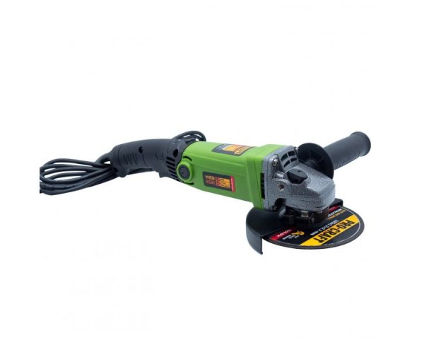 Bruska úhlová Procraft PW1200ES + rychloupínací matice RM14, 10x řezný kotouč CD125x1.0b v boxu - Image 4