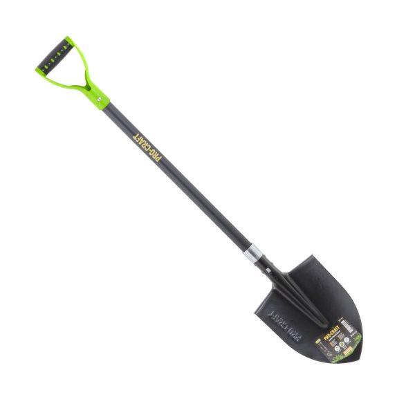 Lopata srdcová kovaná rycí 22cm (nášlapy) se sklolaminátovou násadou 115cm Procraft GRS-1150 - Image 2