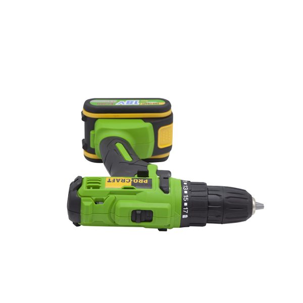 Aku vrtací šroubovák Procraft SPA18С se sadou bitů BS-32 - Image 2